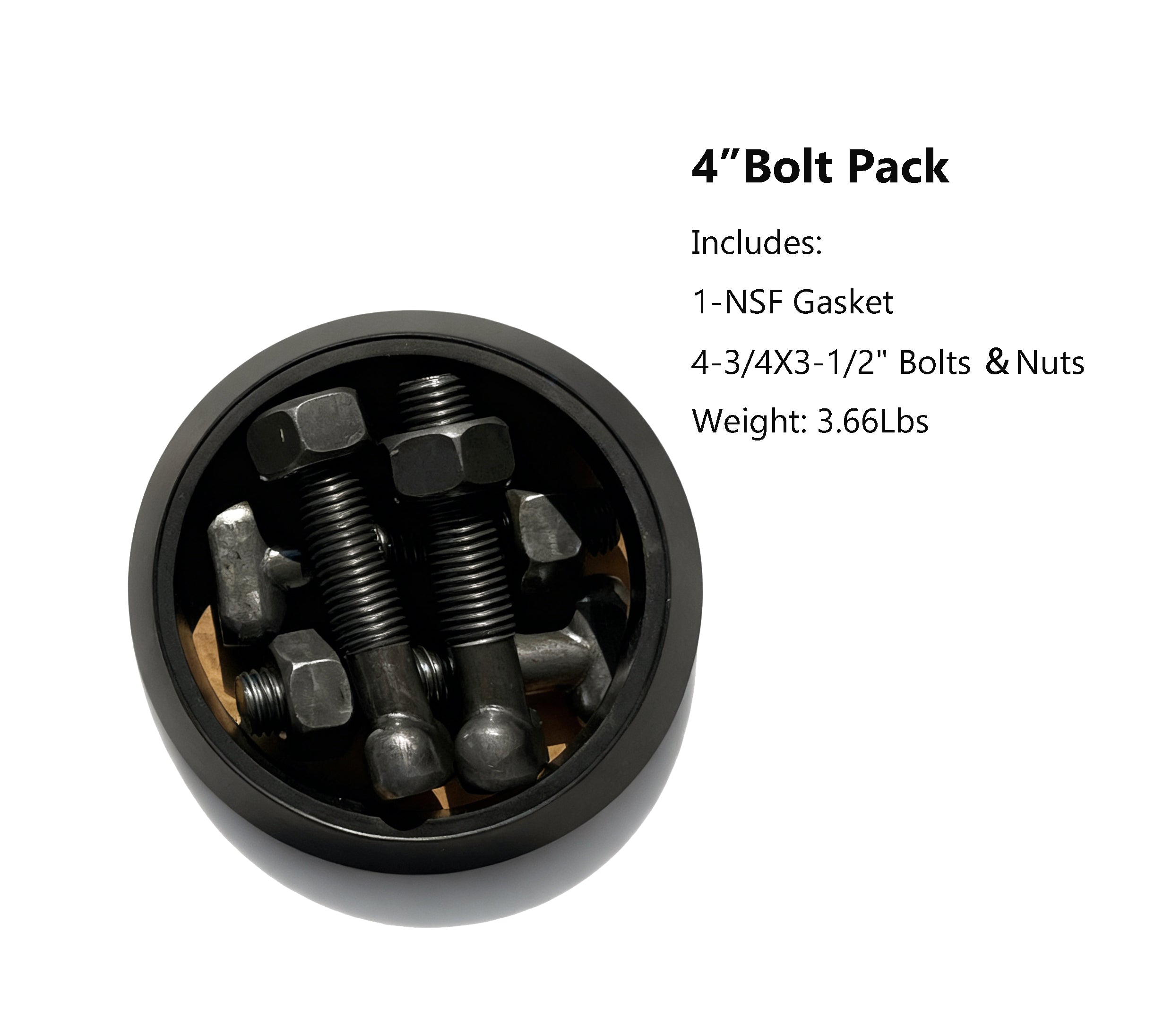 Bolt Pack (Series B Includes NSF Gasket, Bolts ＆ Nuts without Gland)