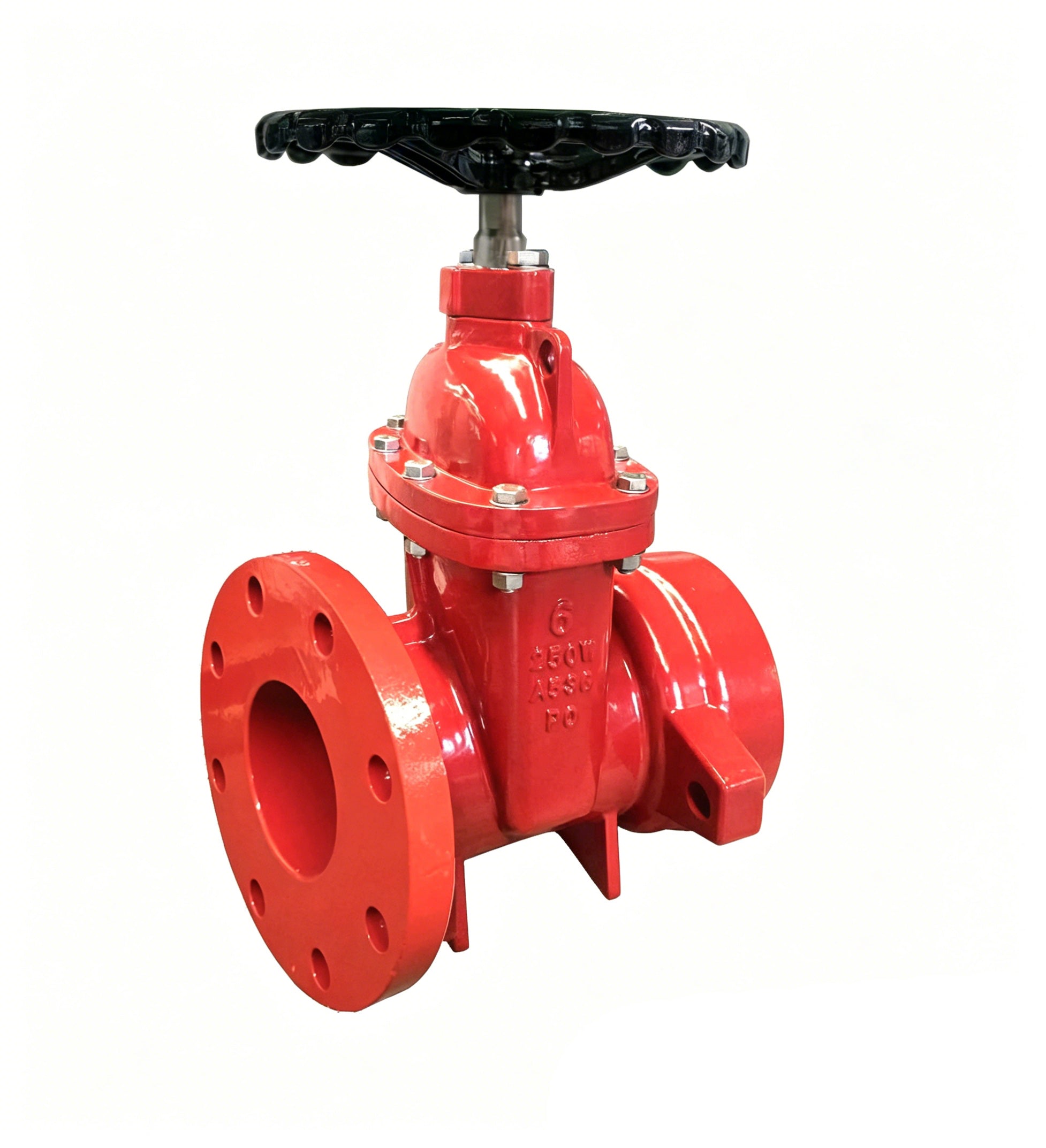 AWWA C509 Push On x Flanged Joint Resilient NRS Gate Valve (JHZ005)