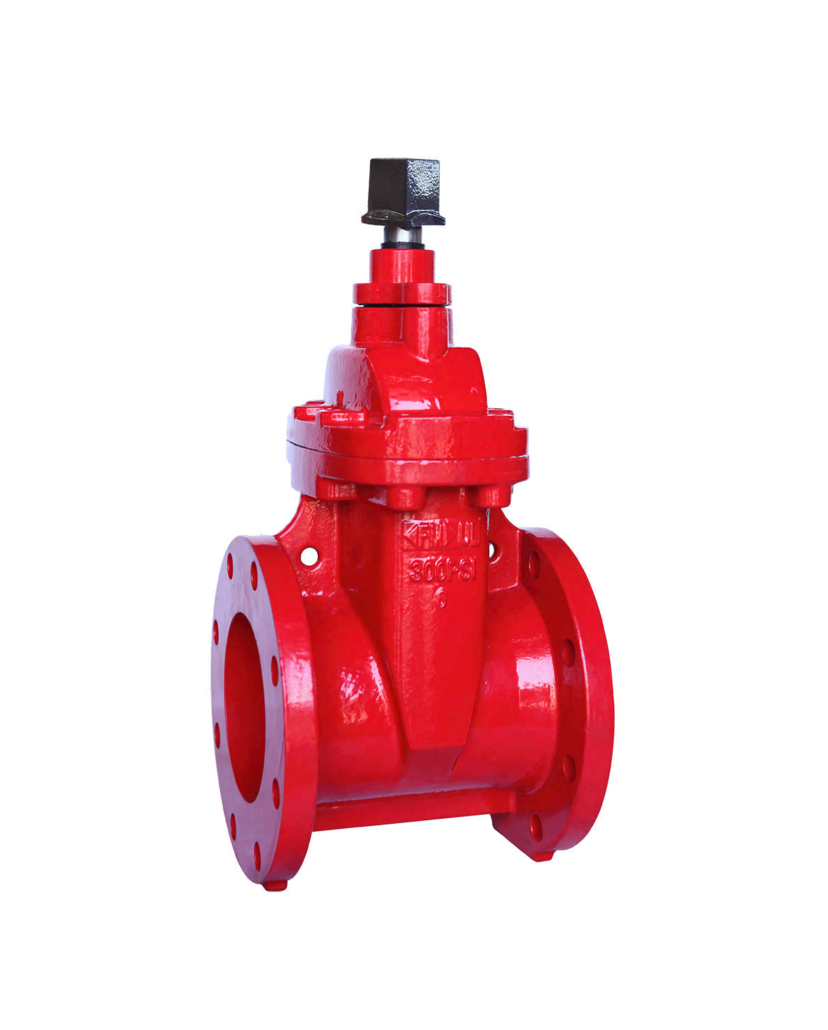 AWWA C515 NRS FLG x FLG Gate Valve With 2" OP Nut (JKDZ45F)