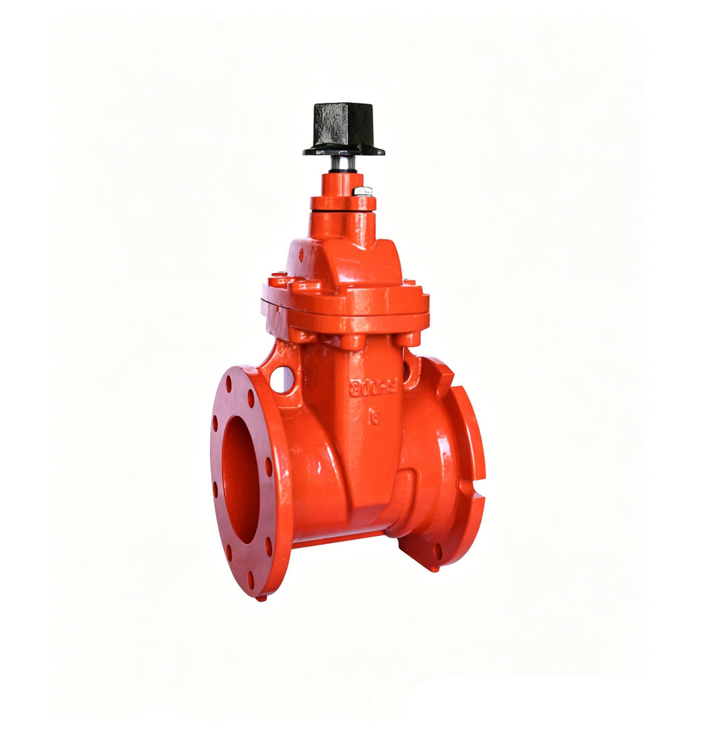 AWWA C515 NRS FLG x MJ Gate Valve With 2" OP Nut (JKDZ45FM)