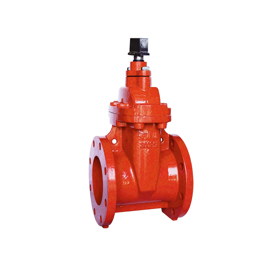 AWWA C515 NRS FLG x FLG Gate Valve With 2" OP Nut (JKDZ45F)